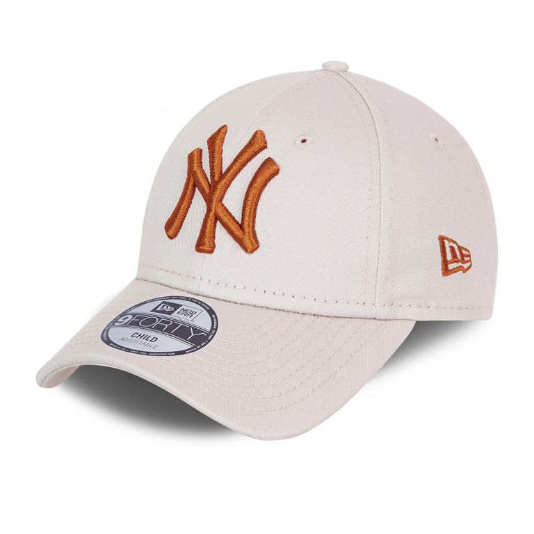 Gorras New Era 9forty Creme - New York Yankees League Essential Kids Stone 87435KUNG